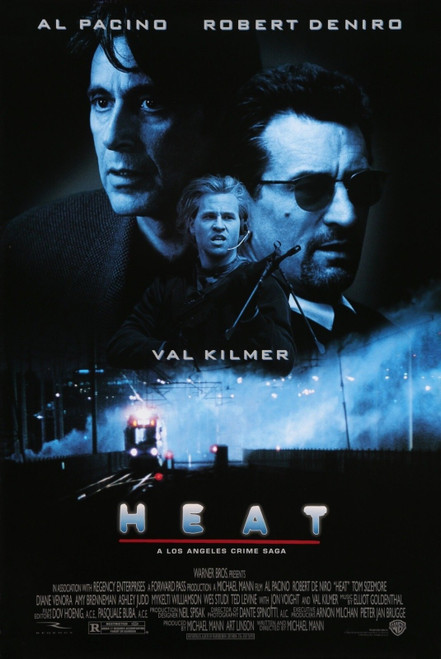 Heat Poster Canvas Movie Film Print A0 A1 A2 A3 A4 A5 A6 Art Wall Decoration